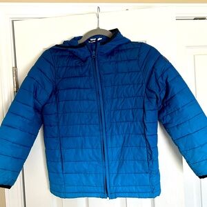 Gap Kids Blue Ombré Light Winter Jacket, size M